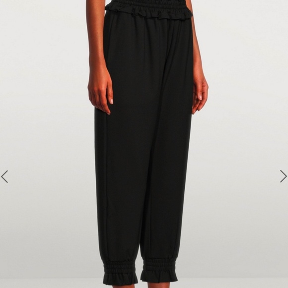 SIMONE ROCHA Spongey Ruched Waist Jersey Joggers - Picture 2 of 3